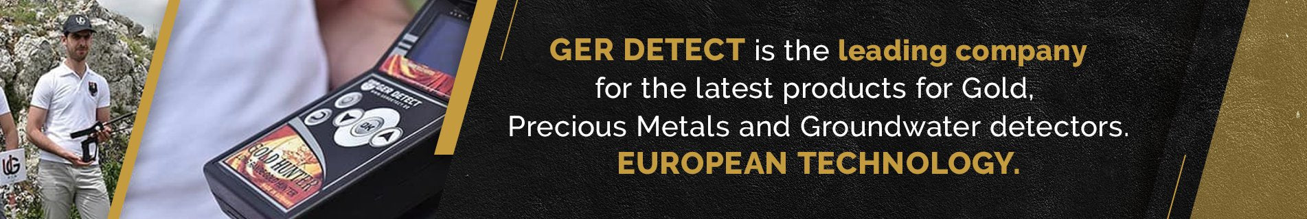 GER DETECT Long Range Metal Detectors | Free Shipping | Secure Payment