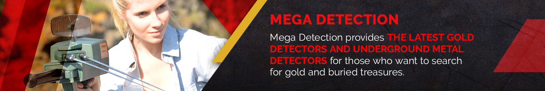Mega Detection Geolocator Metal Detectors | Free USA Shipping