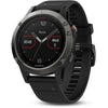 Garmin fnix® 5 Slate Gray with Black Band MultiSport Smartwatch