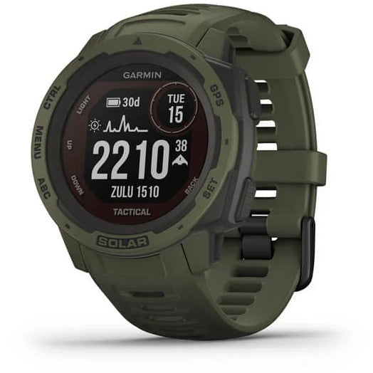 Garmin Instinct® Solar Moss Tactical Edition Smartwatch