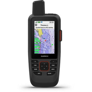 Garmin GPSMAP® 86sci Marine Handheld With BlueChart® g3 Coastal Charts and inReach® Capabilities Satellite Communicator