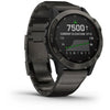 Garmin fnix® 6 - Pro Solar Edition Titanium Carbon Gray DLC with Titanium DLC Band MultiSport Smartwatch