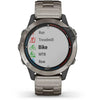 Garmin quatix® 6 Titanium Gray with Titanium Band Marine Smartwatch