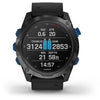 Garmin Descent™ Mk2i Titanium Carbon Gray DLC with Black Band Diving Smartwatch