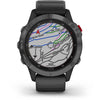 Garmin fnix® 6 - Pro Solar Edition Slate Gray with Black Band MultiSport Smartwatch