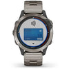 Garmin quatix® 6 Titanium Gray with Titanium Band Marine Smartwatch