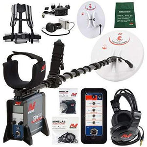 Minelab GPX 5000 Gold Metal Detector with 11" Round DD & 15x12" Monoloop Search Coils (4406058516580)