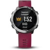 Garmin Forerunner® 645 Music Cerise with Stainless Hardware Running Smartwatch