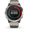 Garmin quatix® 6X Solar Titanium with Titanium Band Smartwatch