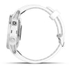Garmin fnix® 5S Plus Sapphire White with Carrera White Band MultiSport Smartwatch