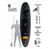 Hurley Advantage 10' Inflatable Stand Up Paddle Board with Kit