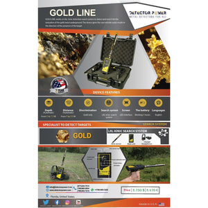 MWF Gold Line Long Range Metal Detector - SPRING SPECIAL