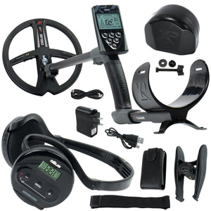 XP Deus Metal Detector with 11" Search Coil, Remote Control and WS4 Headphones
