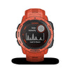 Garmin Instinct® Solar Edition Flame Red Adventure Smartwatch