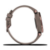 Garmin Lily - Dark Bronze Bezel with Paloma Case and Italian Leather Band Fitness Tracker Smartwatch