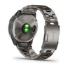 Garmin fnix 6X - Pro Solar Edition - Titanium with Vented Titanium Bracelet MultiSport Smartwatch