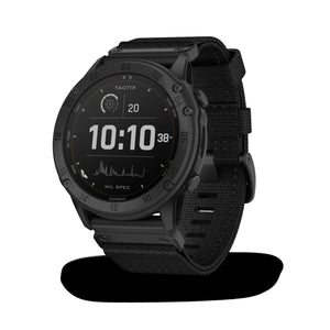 Garmin Tactix® Delta - Solar Edition Solar-Powered Tactical GPS Watch with Nylon Band Smartwatch