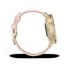 Garmin vívomove® Style Light Gold Aluminum Case with Blush Pink Woven Nylon Band Fitness Tracker Smartwatch